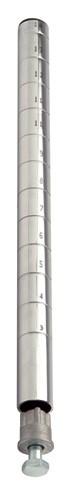 QUANTUM Posts for Shelving Kit, NSF, STAINLESS