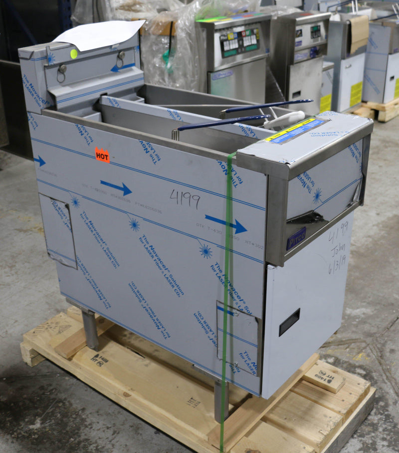 PITCO SE14T Electric Fryer with Twin Tank