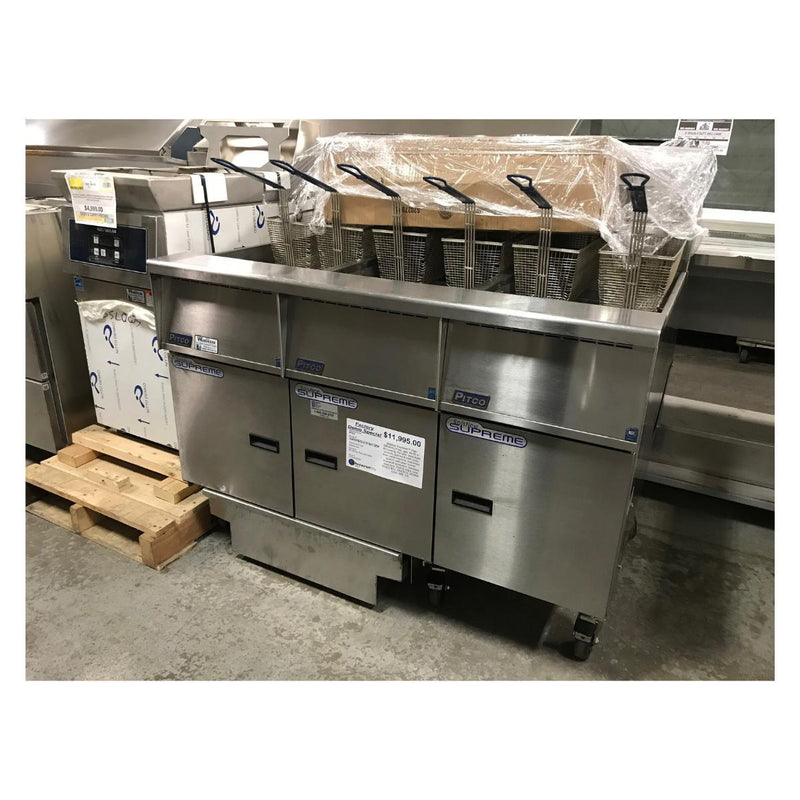 Pitco SSH55-3FD Multiple Battery Fryer