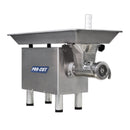 Pro-Cut KG-22W-SS Size 22 Meat Grinder - Large 30.2” x 16.1“ Feeding Pan, 1 HP, 120V, Single Phase