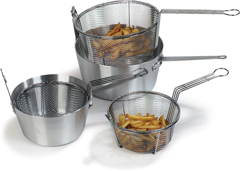 Carlisle 601003 Fryer Basket 13.5"  Round Chrome