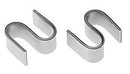 QUANTUM S-Hooks for Shelving Unit, NSF, STAINLESS