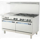 Radiance TARG-6B24G 60" 6 Burner Range and 24" Griddle with 2 Standard Oven