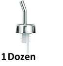Winco PPW-CR Free Flow Whiskey Pourer With Chrome Collar