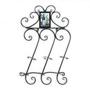 Wrought Iron Wine Wall Rack