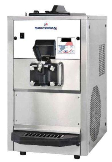 Spaceman SM-6228H/AH Single Flavour Soft Serve Ice Cream Machine - 28.4L/HR Output