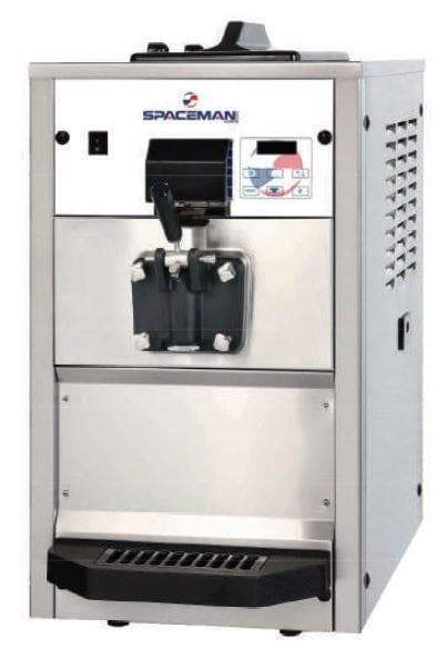 Spaceman SM-6236H/AH Single Flavour Soft Serve Ice Cream Machine - 37.9L/HR Output