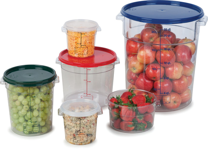 6 Qt Round Clear Container Storplus (10765-07)