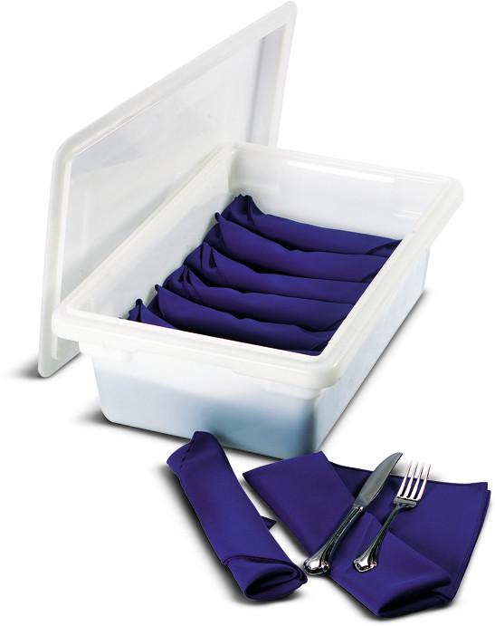 Storplus 1063702 12X18 Food Box Lock Tight Lid White