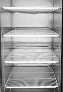 Suttonaire MCF8701 Single Door 27" Wide Stainless Steel Display Freezer