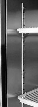 Suttonaire MCF8701 Single Door 27" Wide Stainless Steel Display Freezer