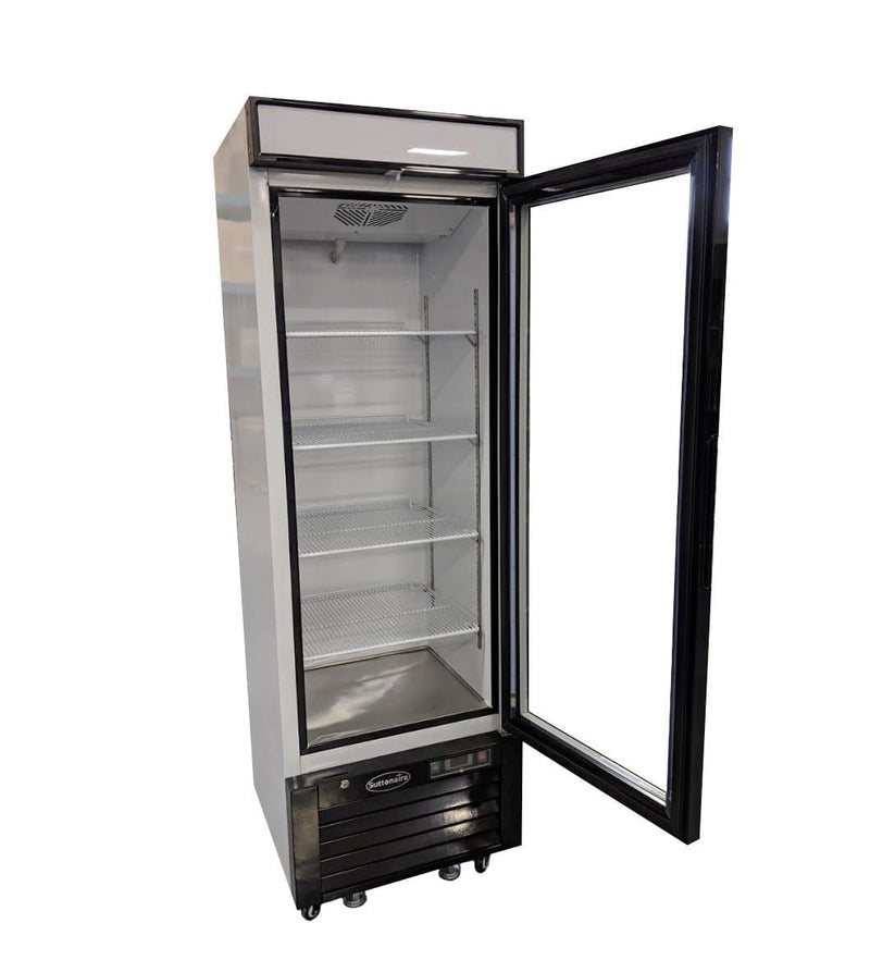 Suttonaire MCF8715 Single Door 26" Wide Display Refrigerator