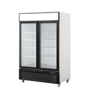 Suttonaire MCF8716 Double Swing Door 55" Wide Display Refrigerator