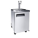 Suttonaire MKC23US Commercial 23" Single Swing Solid Door Keg Cooler