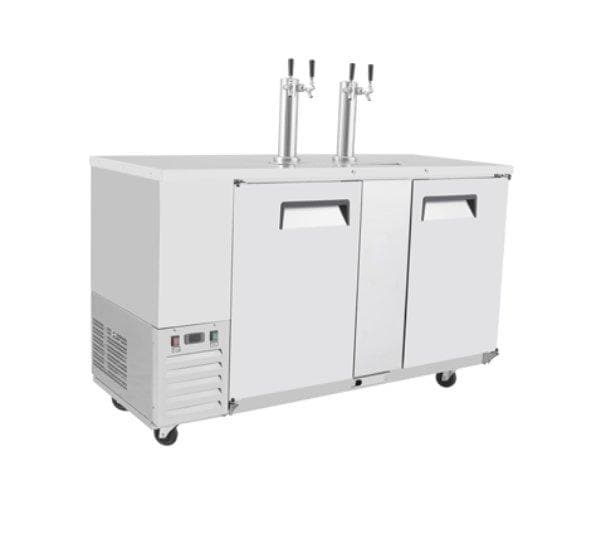 Suttonaire MKC68US Commercial 68" Double Swing Solid Door Keg Cooler