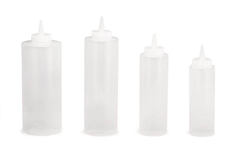Tablecraft 108C 8 Oz Clear Squeeze Bottle