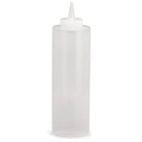 Tablecraft 124C-1 24 Oz Clear Squeeze Bottle