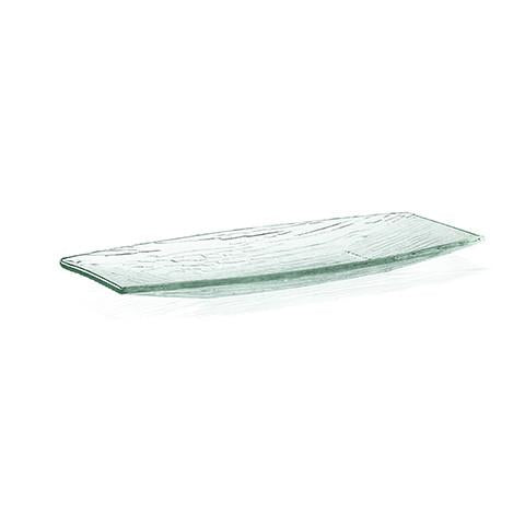 Tablecraft A157 15" X 6.75" Oblong Acrylic Tray