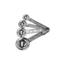 Thunder Group ALMC001 Measuring Spoon Set, Aluminum, 1/4, 1/2, 1 Teaspoon, And 1 Tablespoon