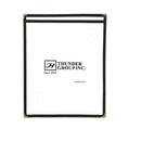 Thunder Group PLMENU-1BL Single Menu Cover, 8 1/2" X 11" Black