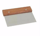 Thunder Group SLTWDS006 6" X 4" Dough Scraper Wood Handle