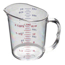 Thunder Group PLMC016CL 1 Pint/0.5L Polycarbonate Measuring Cup