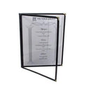 Thunder Group PLMENU-2BL Double Fold Menu Cover, 8 1/2" X 11" Black