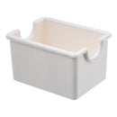 Thunder Group PLSP032WT White Plastic Sugar Packet Holder