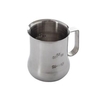 Thunder Group SLMP0024 24 Oz Stainless Steel Expressoo Milk Pitcher with Measuring Scale