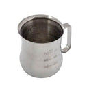 Thunder Group SLMP0040 40 Oz Stainless Steel Expressoo Milk Pitcher with Measuring Scale