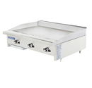 Radiance TATG-36 36" Commercial Countertop Thermostatic Gas Griddle