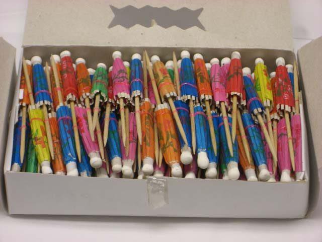 Cocktail Parasol  Umbrellas 144/Box