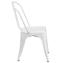 Flash Furniture Metal Indoor-Outdoor Stackable Chair