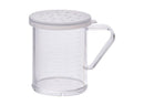 Winco 10 oz Dredge With Clear Snap-on Lid - Various Sizes