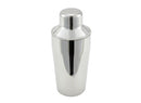Winco 10 oz Stainless Steel Bar Shaker, 3 Piece Set