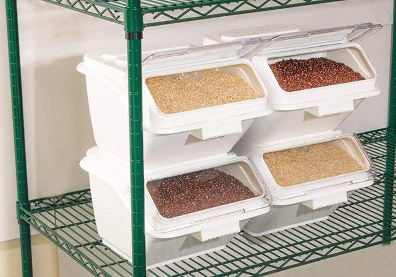 Winco 2 Gallon Shelf Ingredient Bin