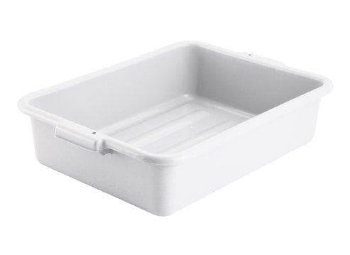 Winco 5" Polypropylene Dish Bin - Various Colours