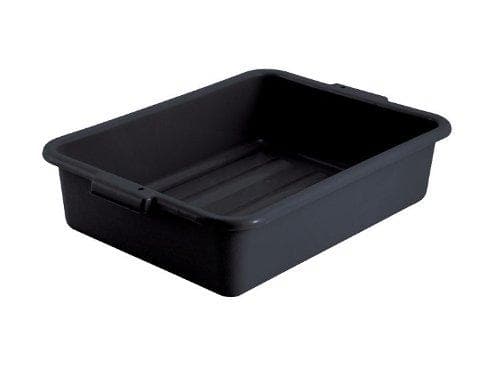 Winco 5" Polypropylene Dish Bin - Various Colours