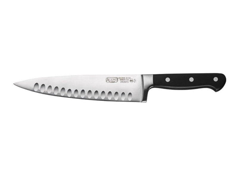 Winco Acero 8" Chef's Knife, Hollow Ground