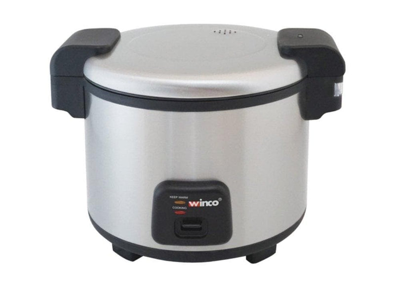 Winco Advanced Electric Rice Cooker/Warmer with Hinged Cover