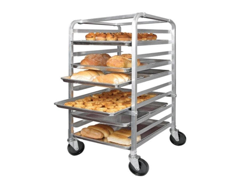 Winco ALRK-10 Aluminum WELDED 10-Tier Sheet Pan Rack, 3″ Spacing