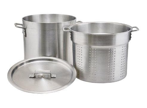 Winco Aluminum Pasta Cookers with Cover - Various Sizes