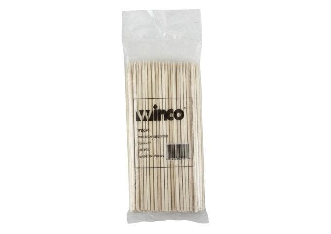 Winco Bamboo Skewers (Bag of 100) - Various Sizes