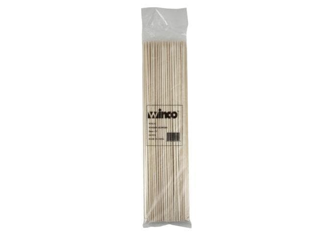 Winco Bamboo Skewers (Bag of 100) - Various Sizes