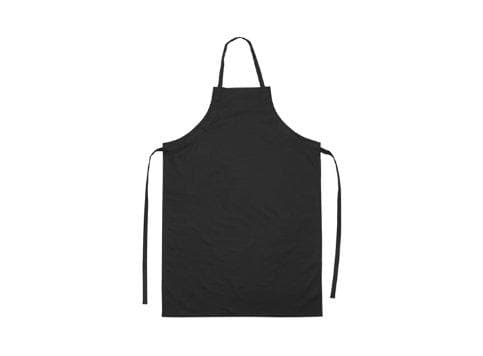 Winco Black Lightweight Dishwashing Apron