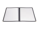 Winco Black Panel Menu Cover - Various Sizes