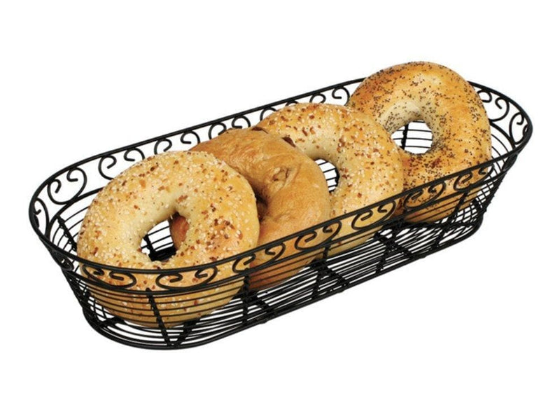 Winco Black Wire Bread Basket - Various Sizes