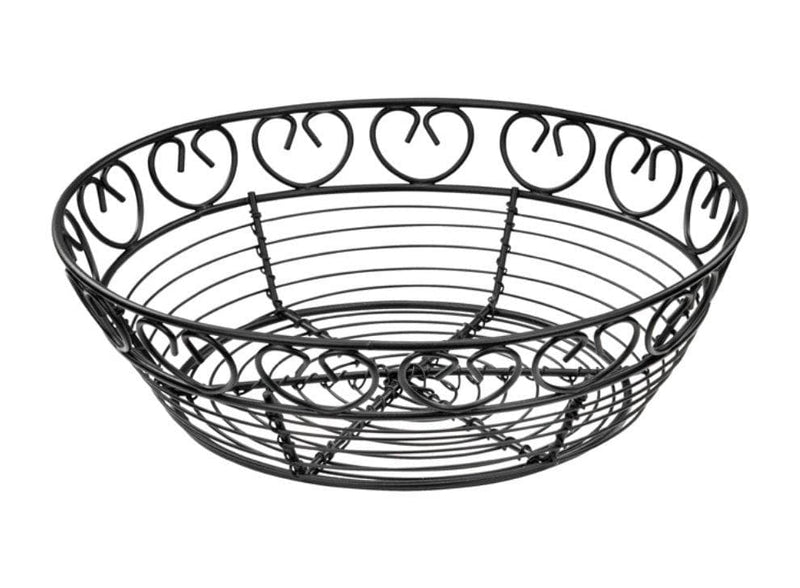 Winco Black Wire Bread Basket - Various Sizes