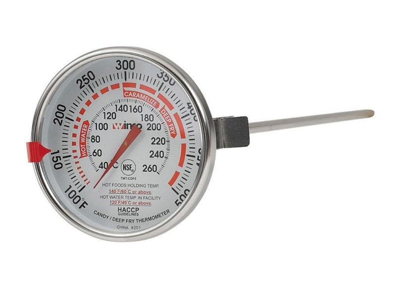 Winco Candy/Deep Fryer Thermometer - Various Sizes