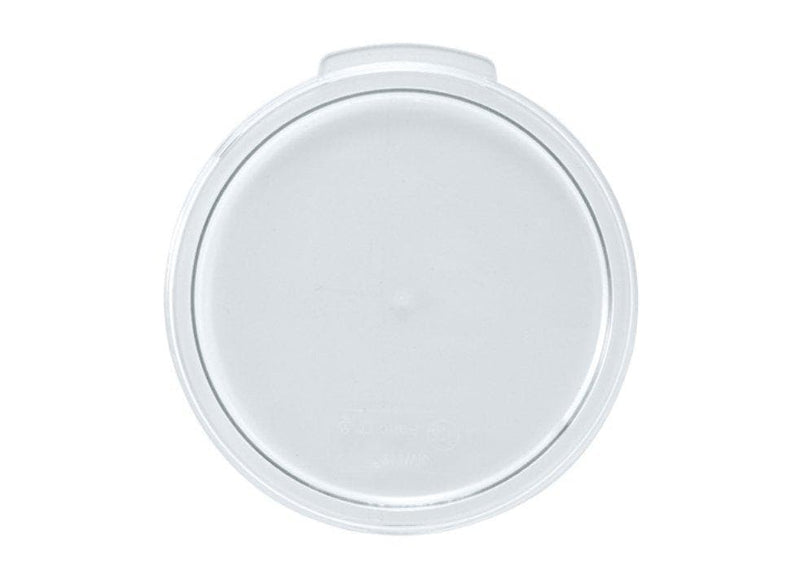 Winco Clear Polycarbonate Round Storage Container Cover - Various Sizes